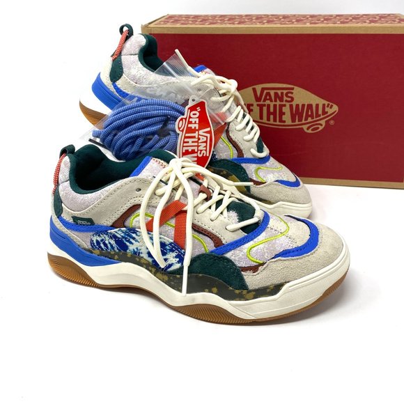 VANS Varix Wc Tie Dyeclsh Suede Multi Casual Sneakers Women Size 8.5 VN0A3WLN1S1 - Picture 9 of 10